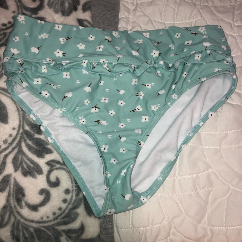 High waisted swimsuit bottoms